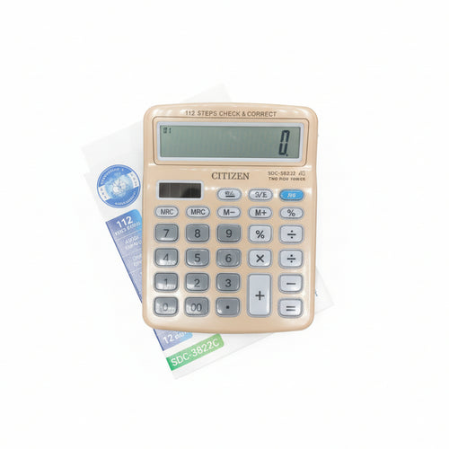 GITIZEN CALCULATOR NO SDC3822C GC3822C