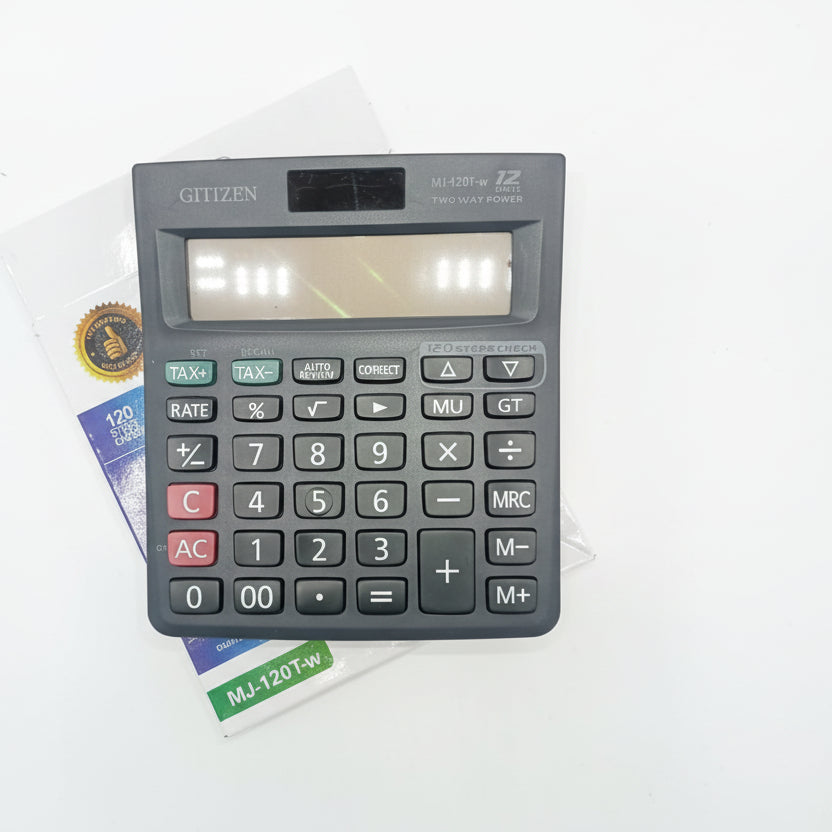 CTTTZEN CALCULATOR NO MJ120TW CCMJ120TW
