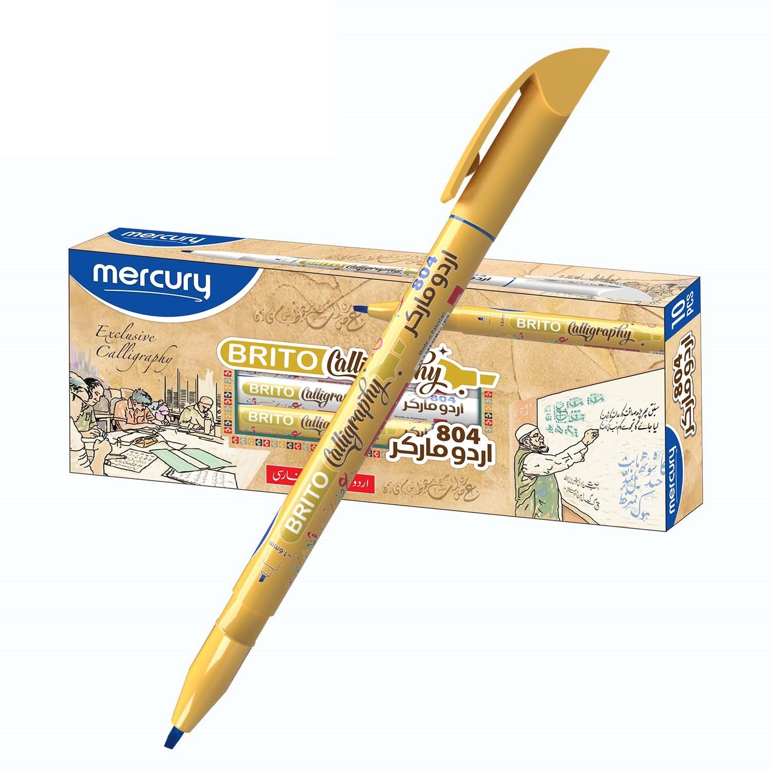 MERCURY 804 URDU MARKER