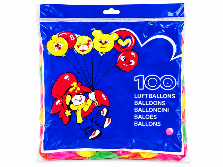 Balloons | Mix Balloon | Party Balloon [ Blue Packing]