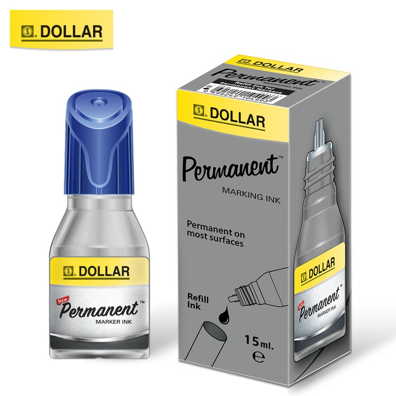 DOLLAR PERMANENT MARKER INK 15ML