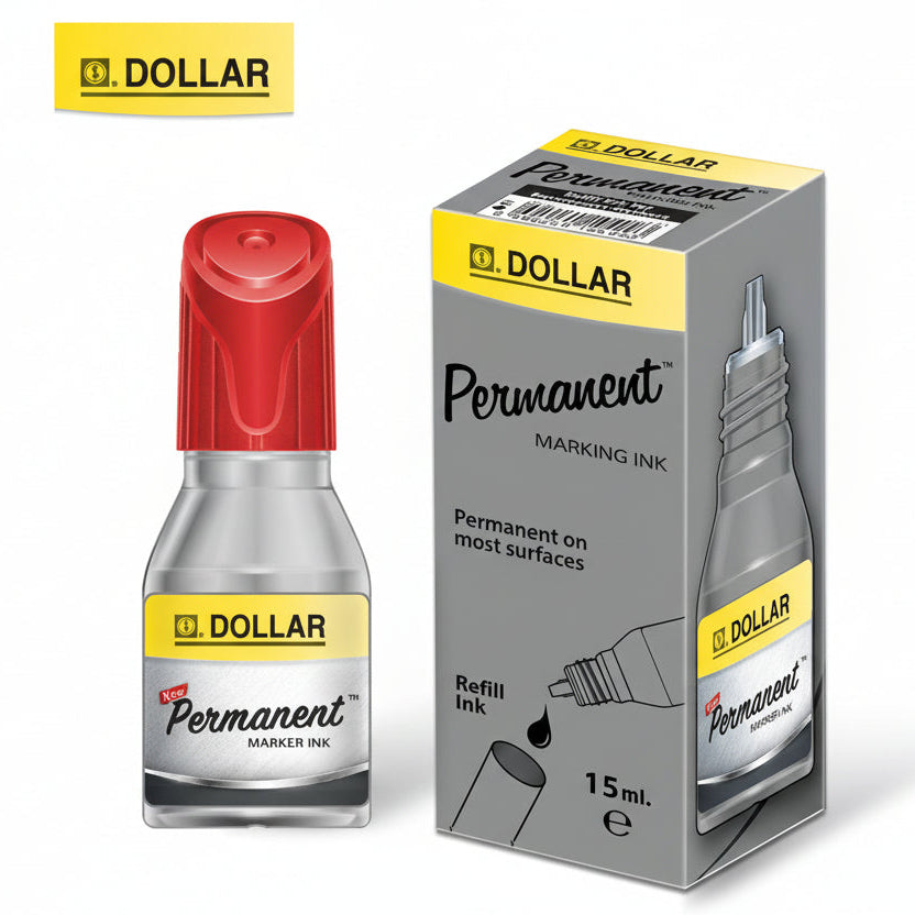 DOLLAR PERMANENT MARKER INK 15ML