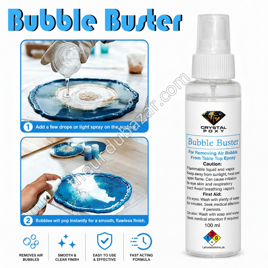 Bubble Buster Air Bubble Remover Spray for Epoxy Resin
