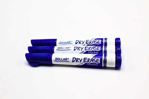 Dollar Dry Erase White Board Marker All Colors