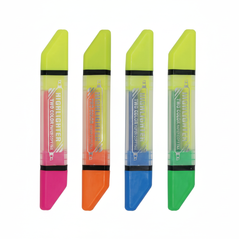 DOUBLE SIDE HIGHLIGHTER / TWO COLOUR HIGHLIGHTER