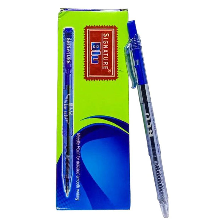 SIGNATURE BLU BALL PEN
