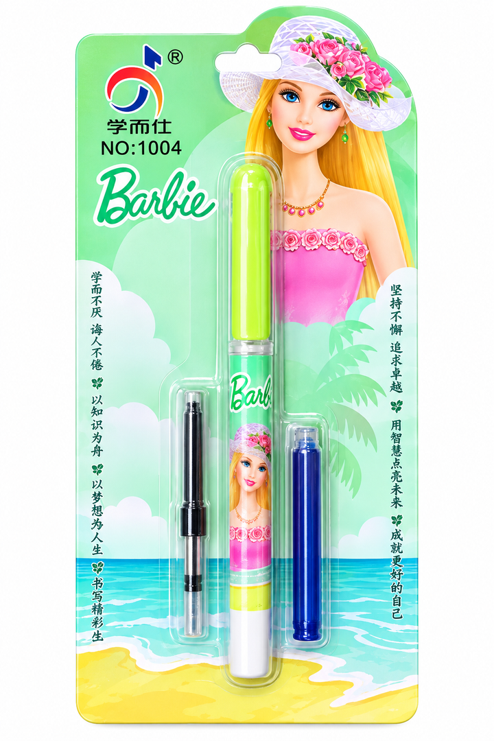 Fancy Fountain Pen | Barbie Character Fountain Pen | No. 1004