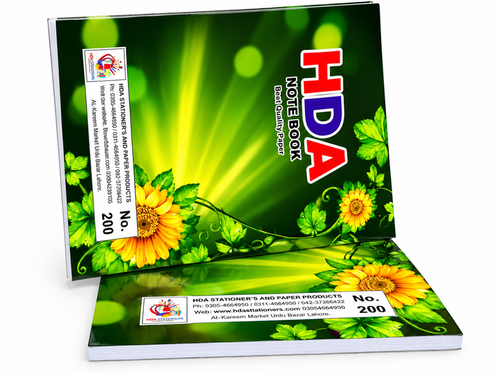HDA Note Book No. HDA200 | HDA Copy No. HDA200