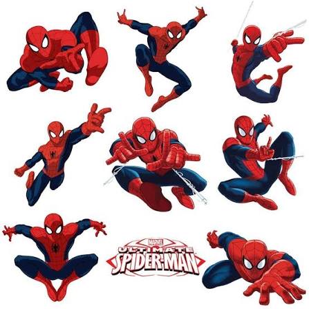 Spiderman Sticker /  Emoji Sticker / SpiderMan Characters on Stickers