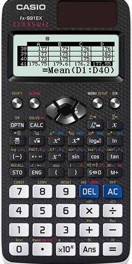 CASIO CALCULATOR CLASSWIZ FX-991EX