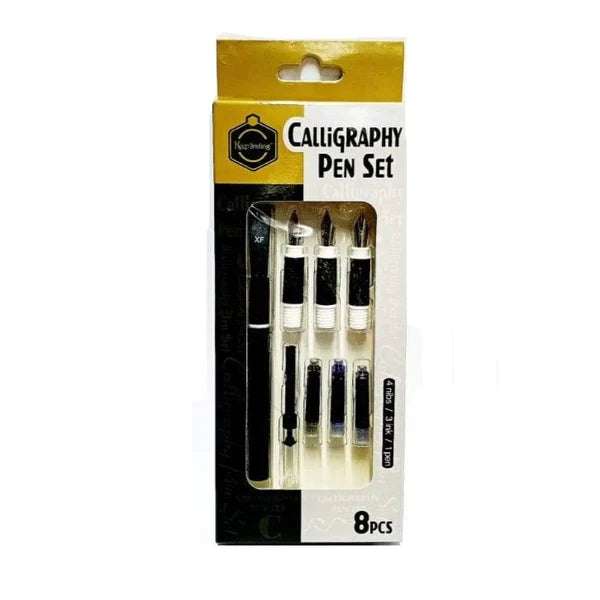 Keep Smiling Calligraphy Pen Set