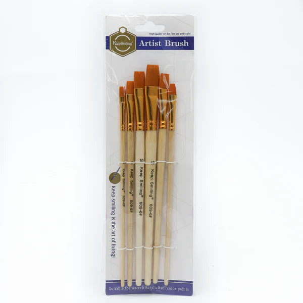 Keep Smiling Art Brush A609-6