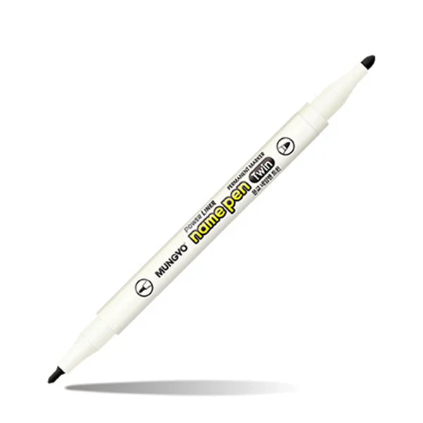 Mungyo Power Liner Twin Name Pen