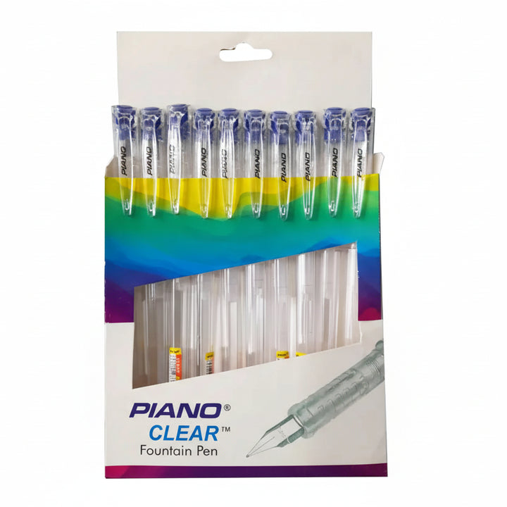 PIANO CLEAR FOUNTAIN PEN