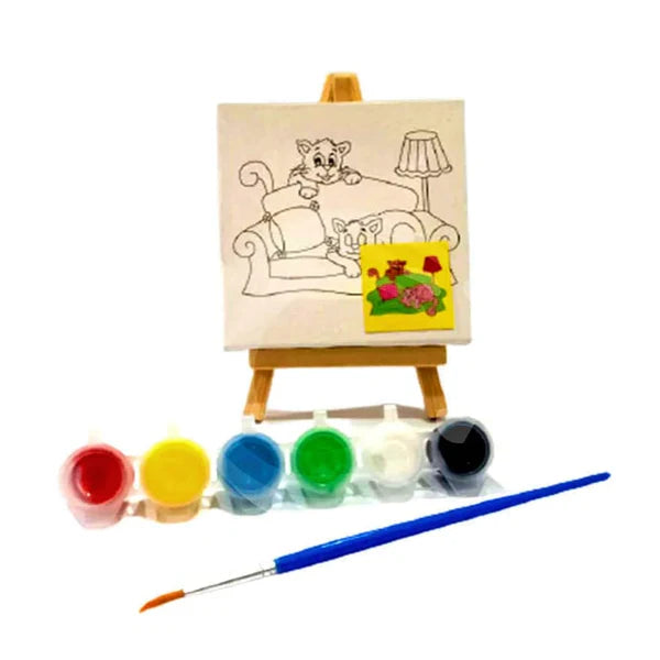 Printed Canvas 4X4 Inch