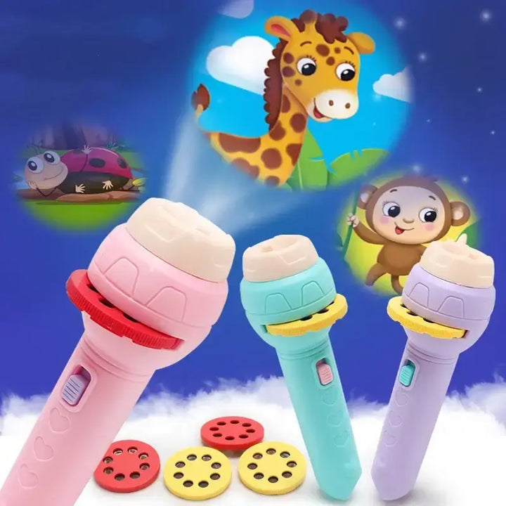 Kids Projection Flashlight – Fun Learning Toy for Kids in Pakistan