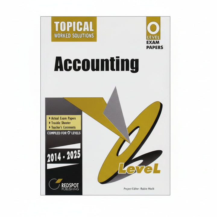 Redspot O Level Accounting Topical 2026 Edition