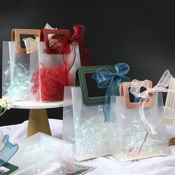 Translucent Goodie Bag Square (no ribbons & confetti)