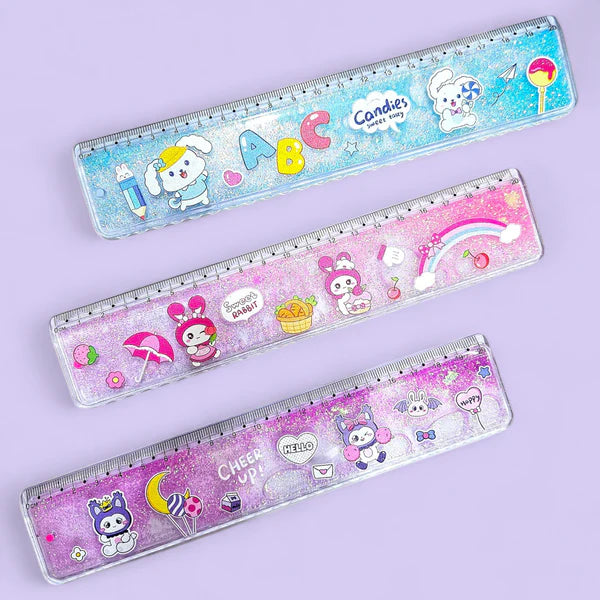 Fancy Scale Glitter Water 8 Inch
