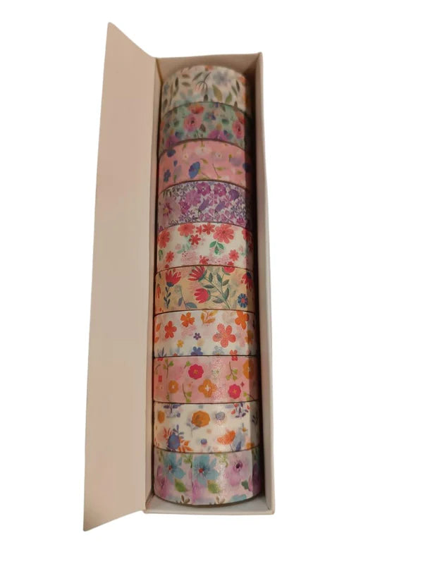 Floral Washi Tape size 15mm (HZ3015)