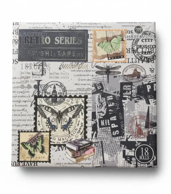 Retro series washi tape JD3064