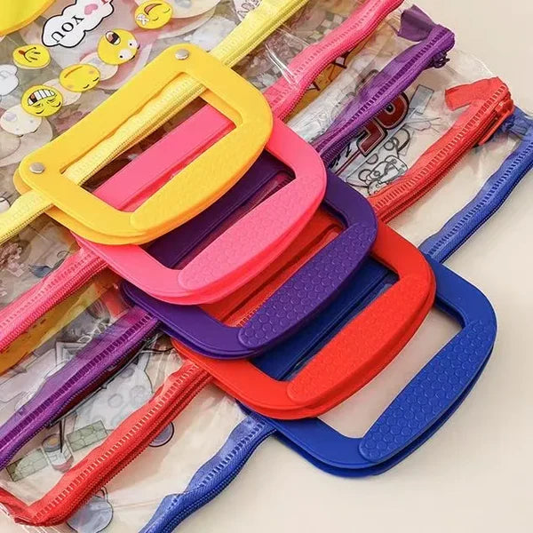 Clear zipper folder bag for kids (8095) CARS
