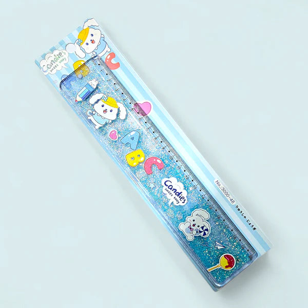 Fancy Scale Glitter Water 8 Inch