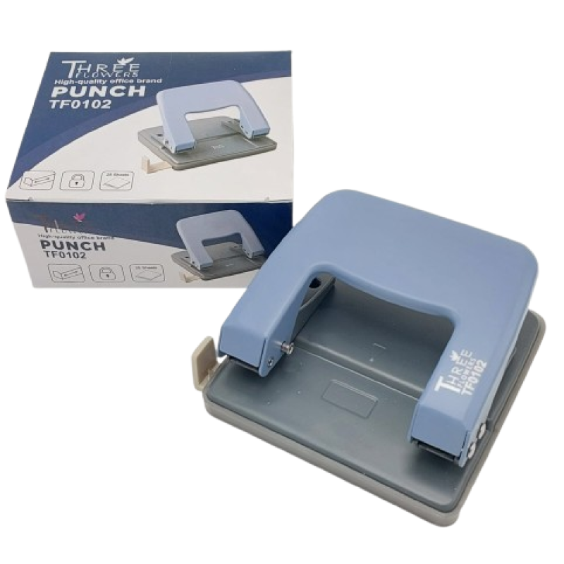 THREE FLOWER PUNCH MACHINE NO. TF0102 [ 25 SHEETS ]