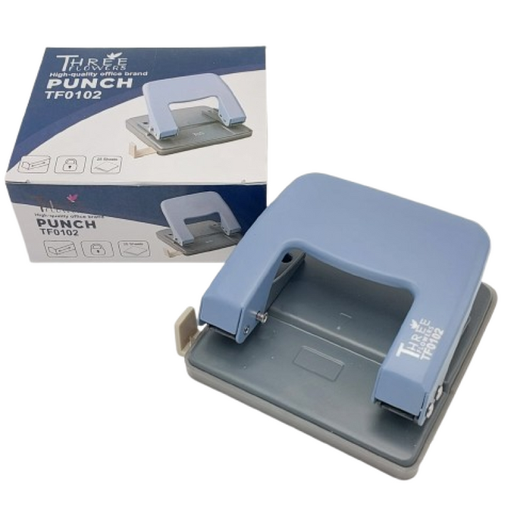 THREE FLOWER PUNCH MACHINE NO. TF0102 [ 25 SHEETS ]