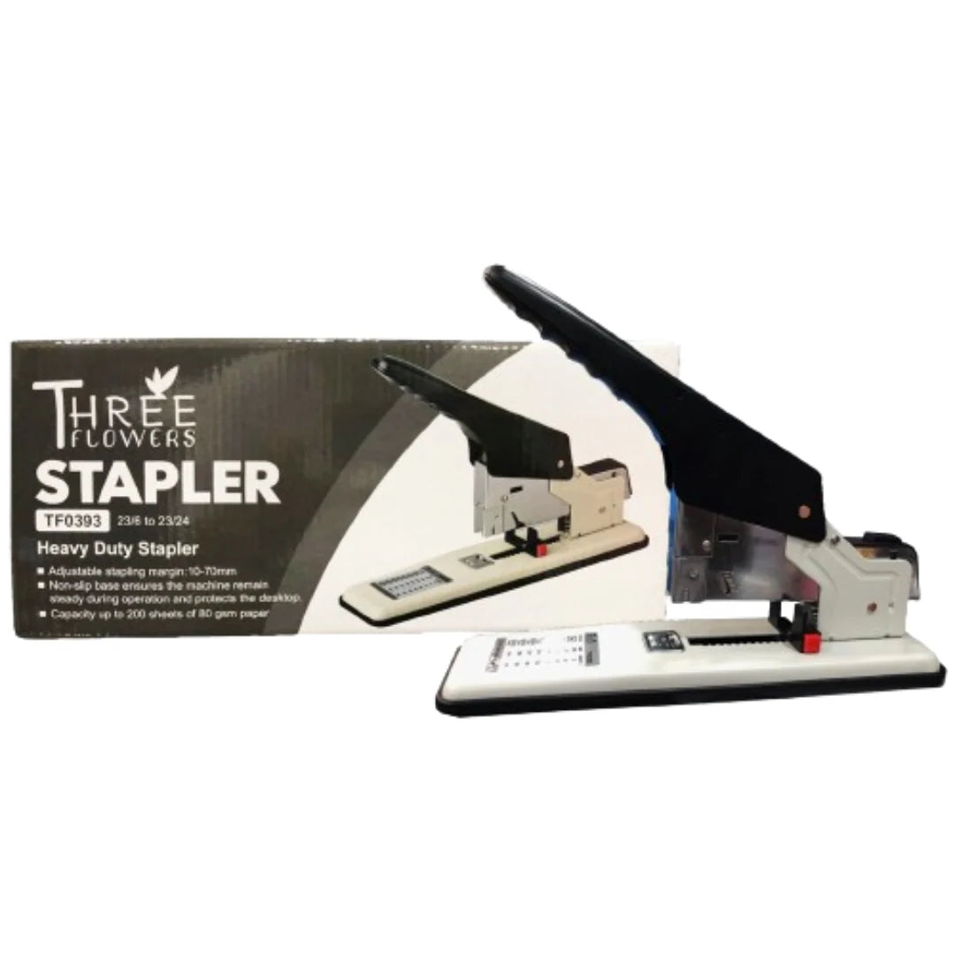 THREE FLOWERS HAVY DUTY STAPLER NO TF0393 23/24